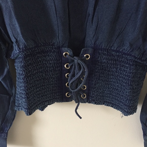 Stretchy Puff Sleeve Top - Picture 7 of 8